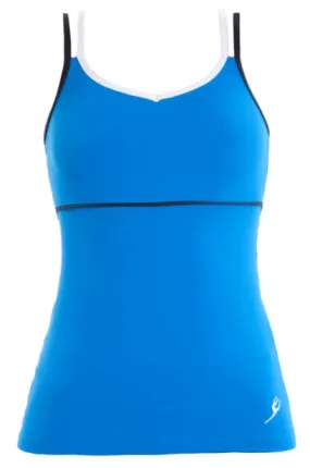 AC10 - Kristie Singlet Electric Blue