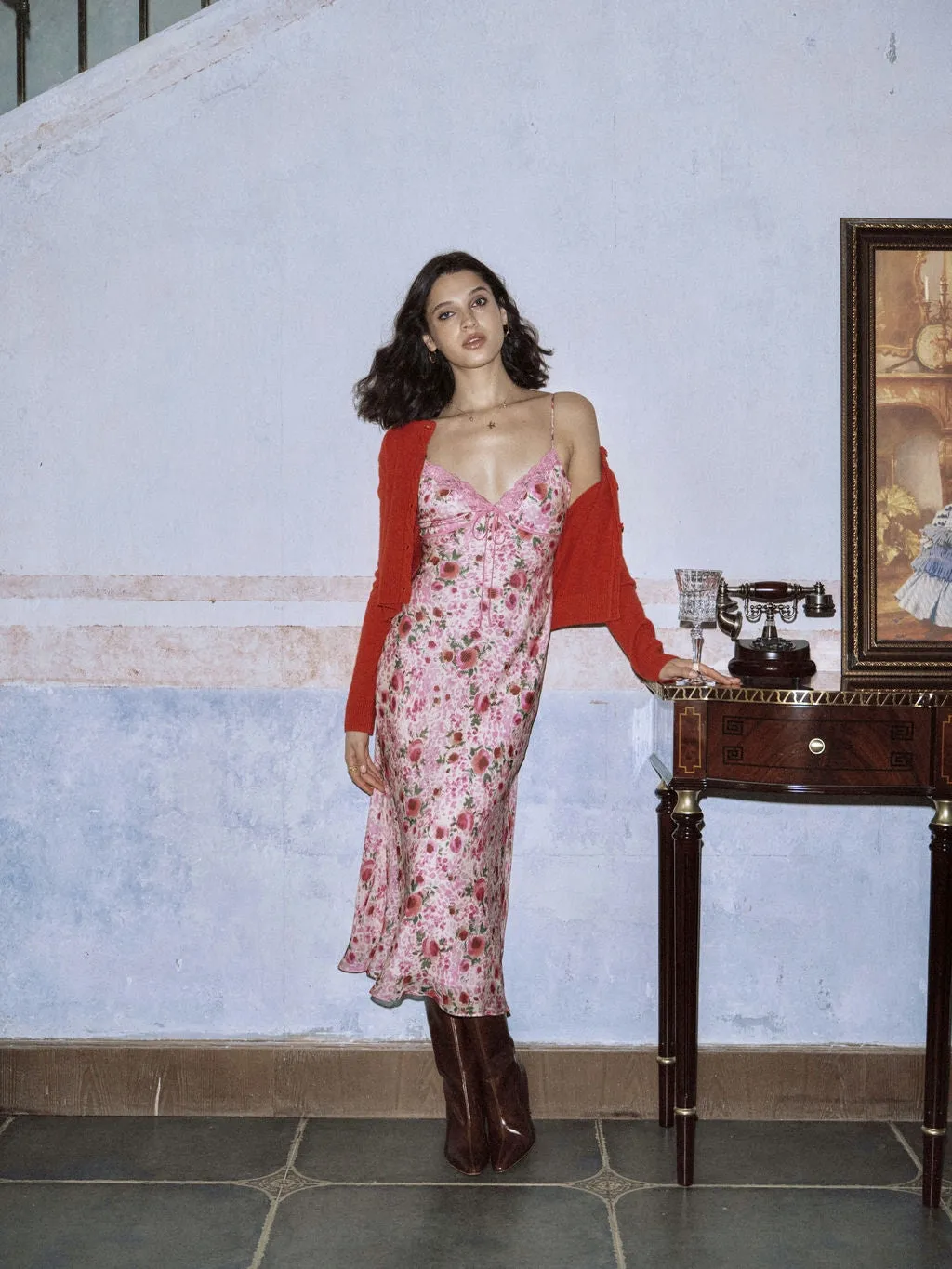 Agatha Silk Dress
