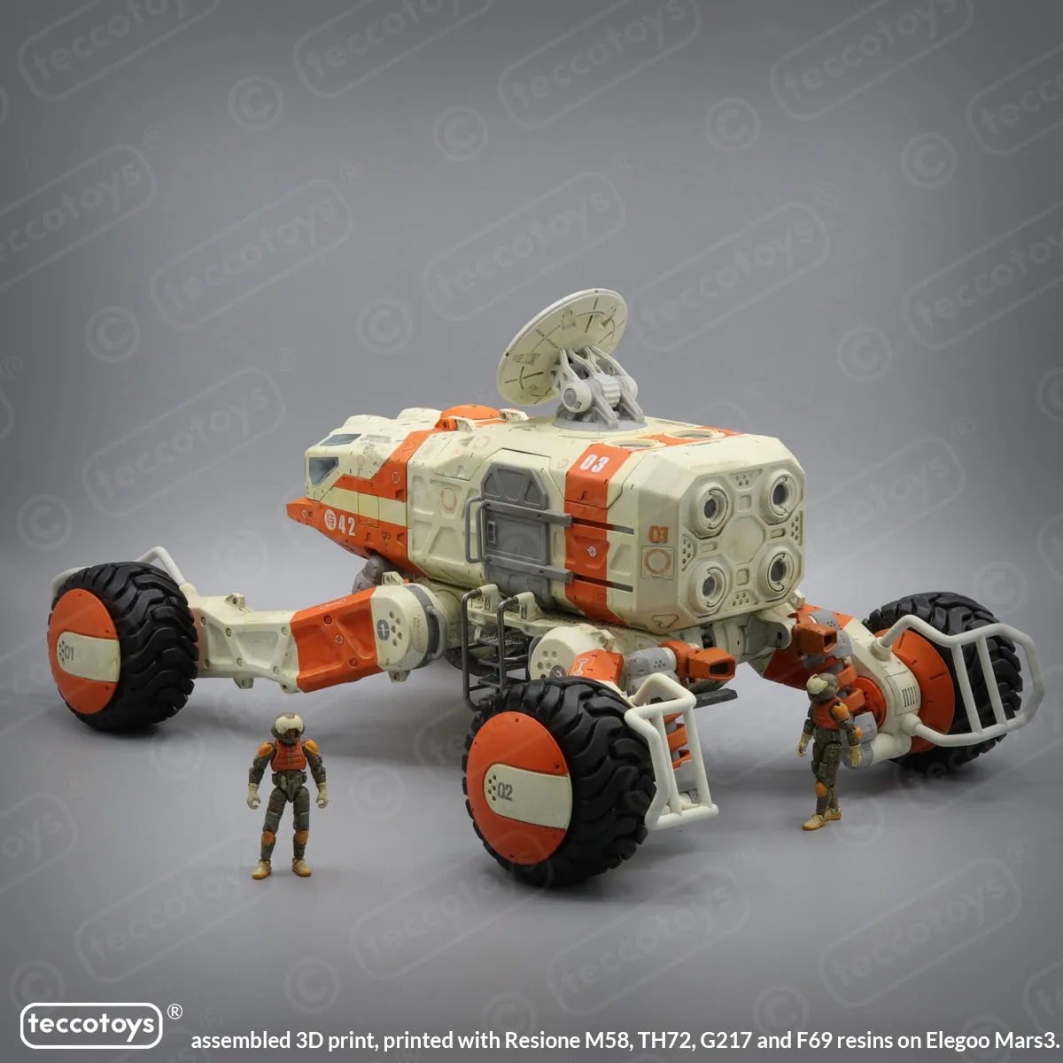 Age Of Mecha™ "Panther" Heavy Multirole Truck (action vehicle kit print file)