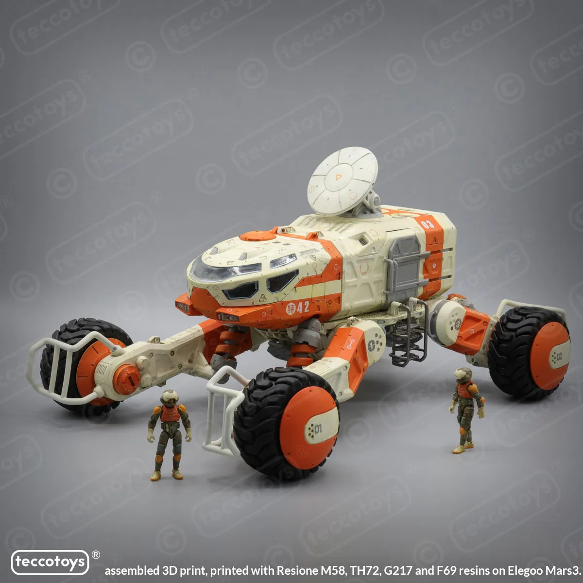 Age Of Mecha™ "Panther" Heavy Multirole Truck (action vehicle kit print file)