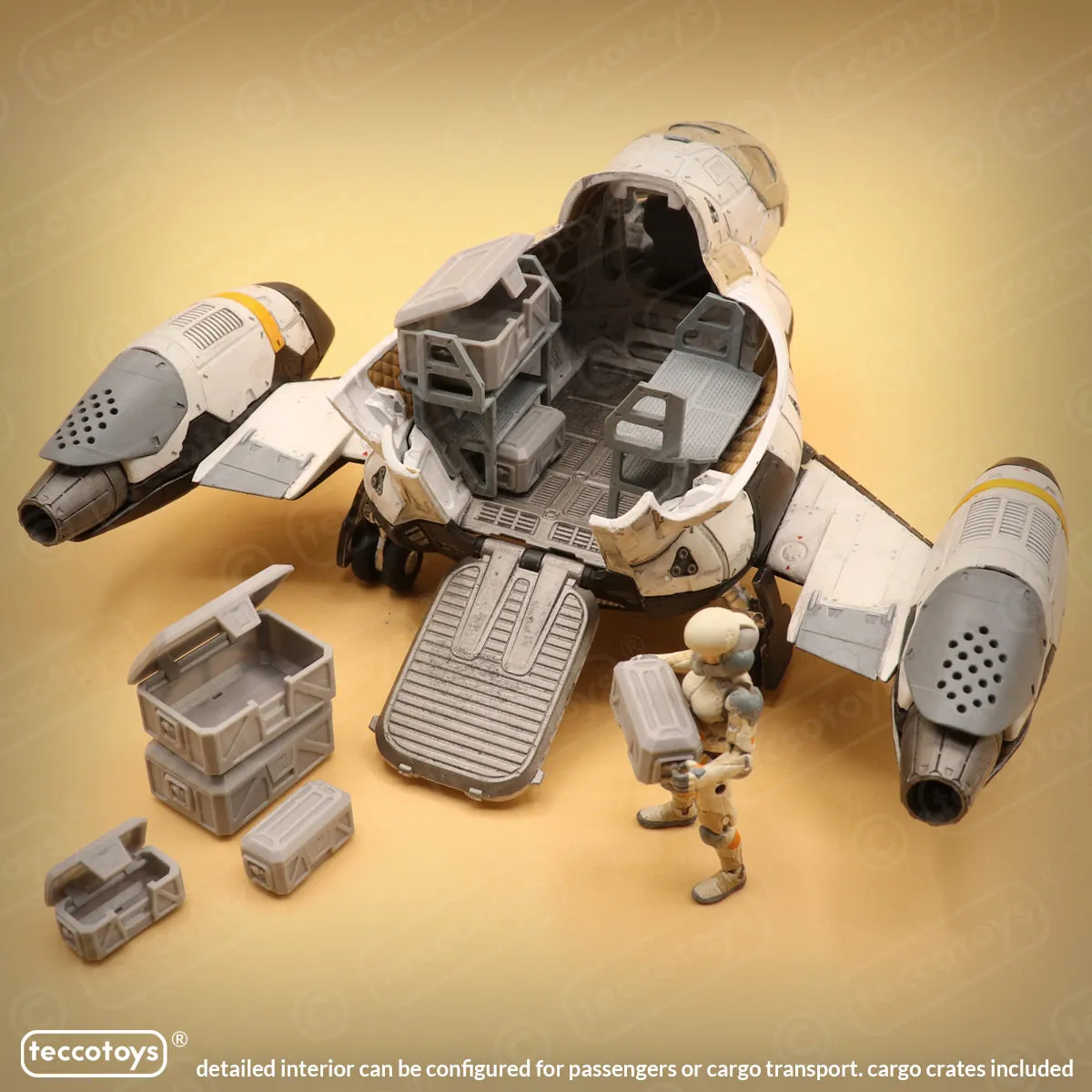 Age Of Mecha™ Shuttle "Hinotsubasa" (action vehicle kit print file)