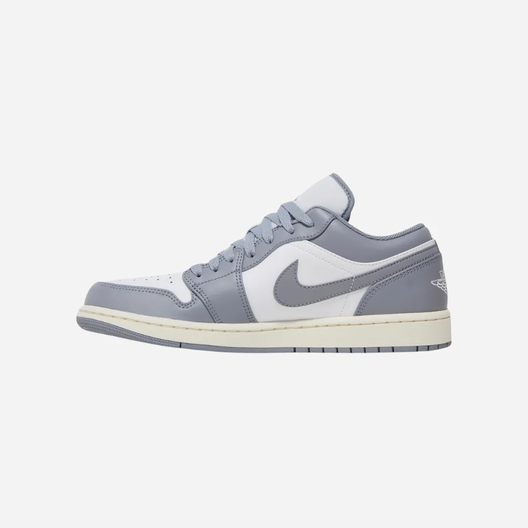 AIR JORDAN 1 LOW STEALTH WHITE