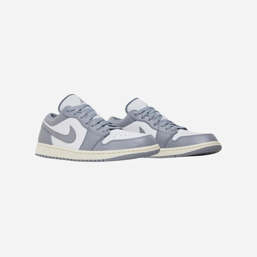 AIR JORDAN 1 LOW STEALTH WHITE