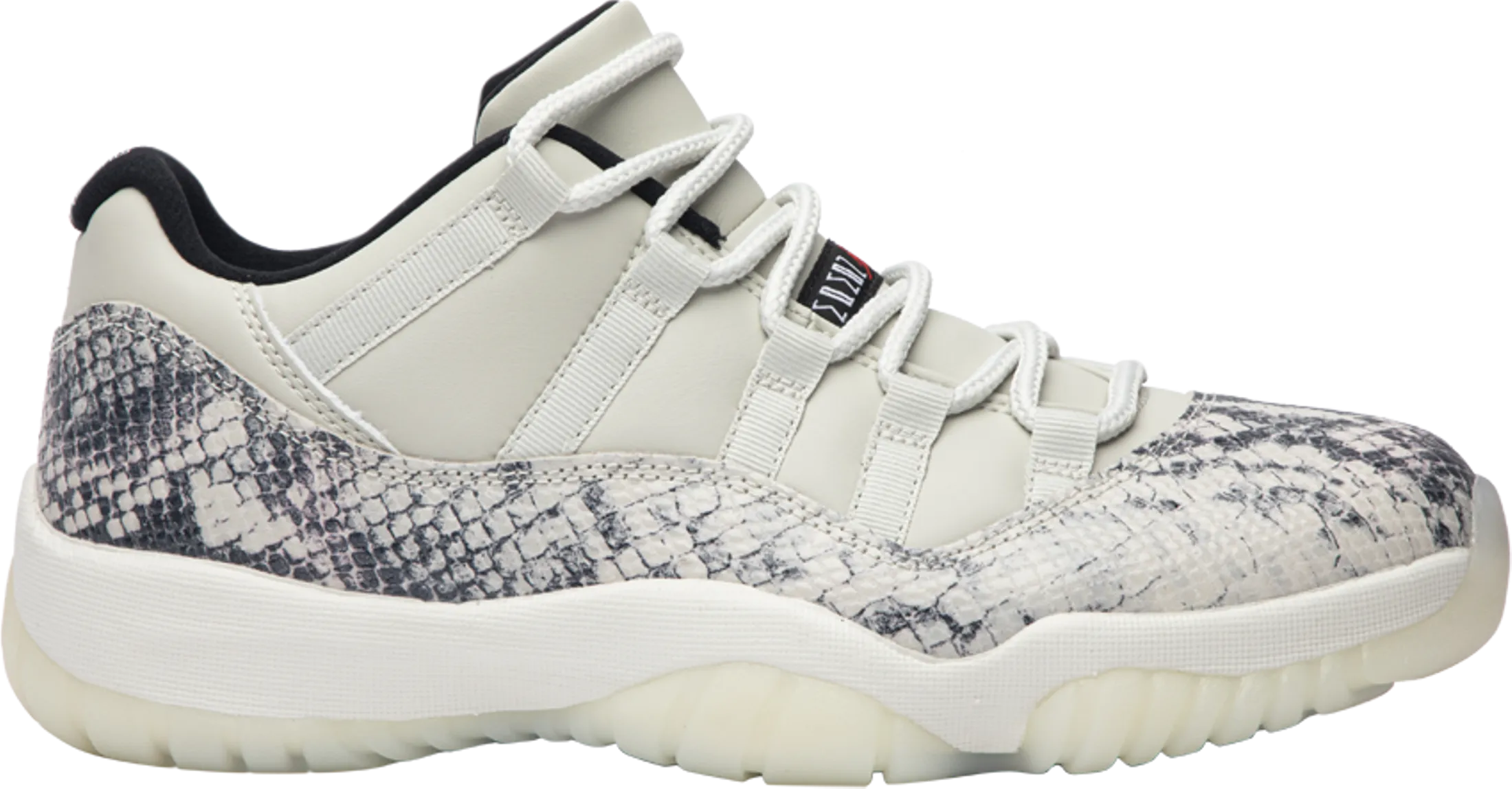 Air Jordan 11 Retro Low 'Light Bone Snakeskin' - CD6846 002