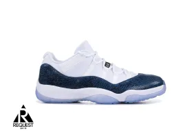 Air Jordan 11 Retro Low “Navy Snakeskin”