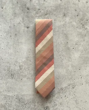 Ambrose Cotton Striped Neck Tie