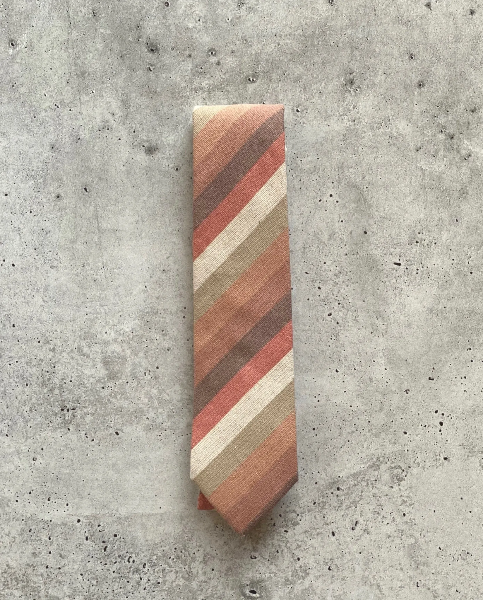 Ambrose Cotton Striped Neck Tie