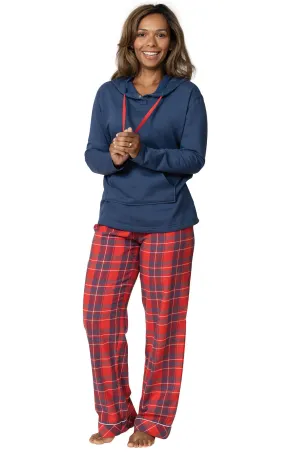 Americana Plaid Women's Pajamas - Couples