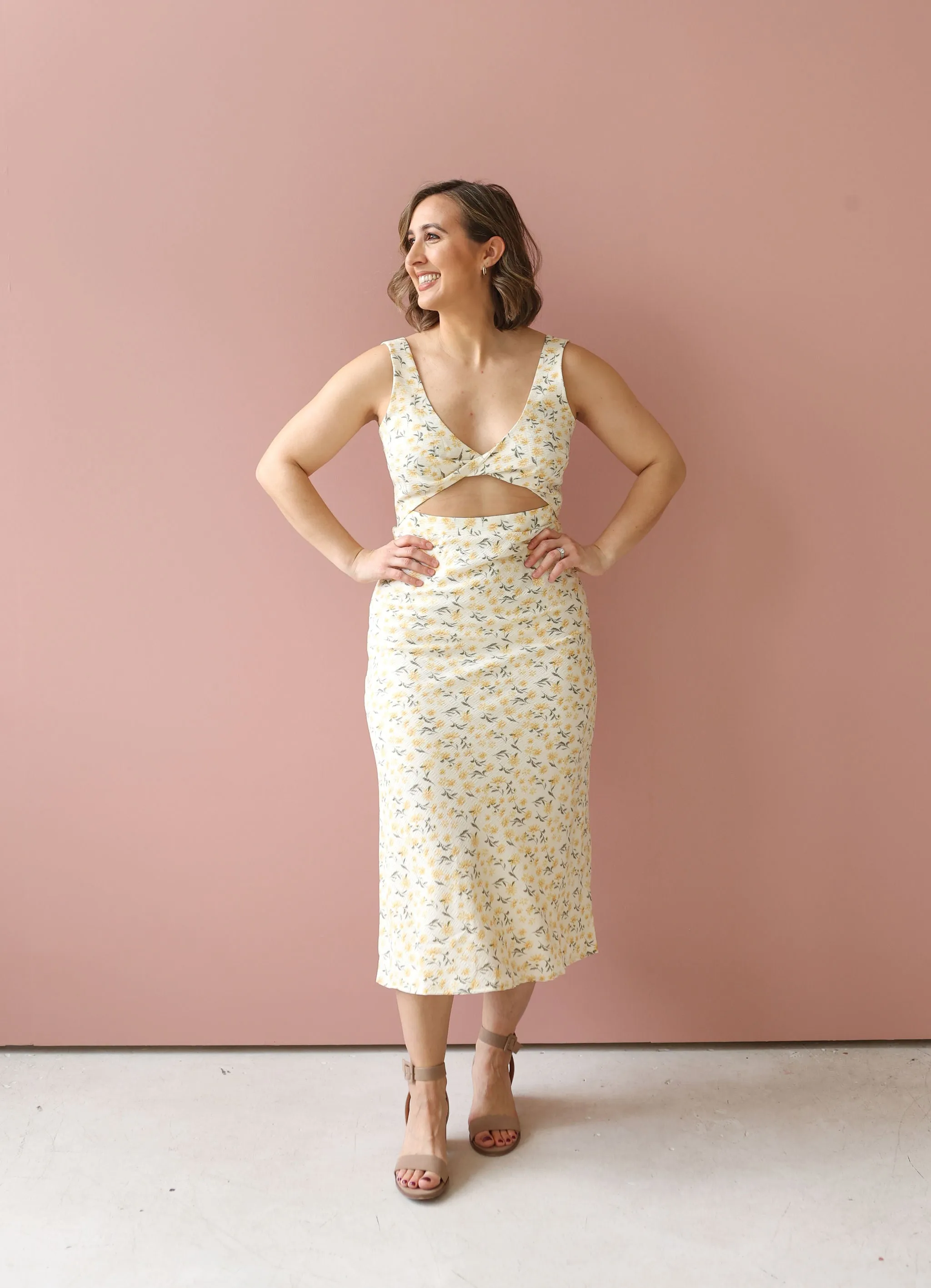 ANASTASIA Keyhole Dress