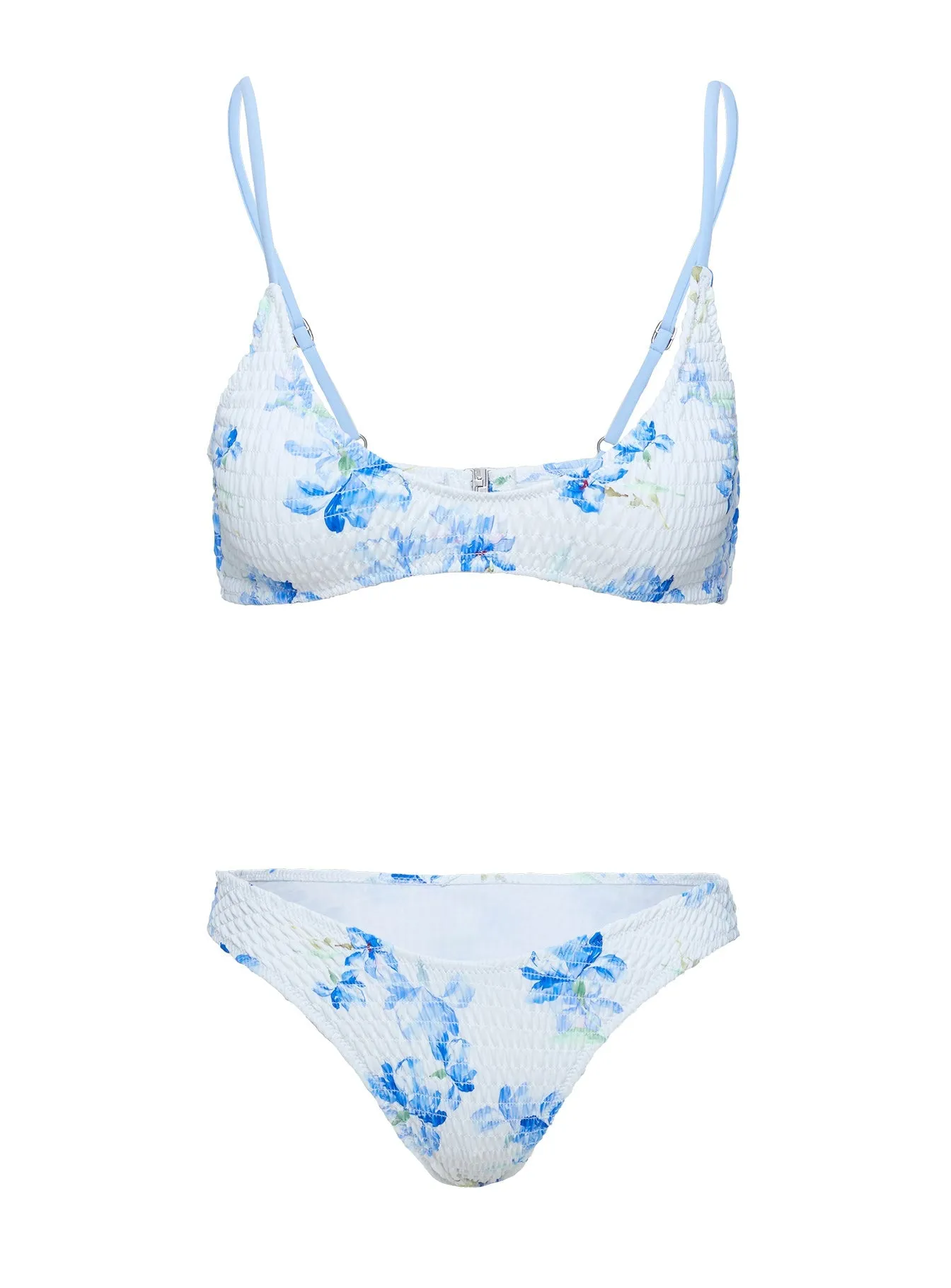 Anchor Cheeky Bikini Bottoms Blue / White