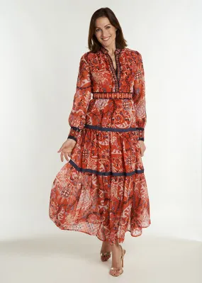 Annabelle Maxi - Frolic Fire