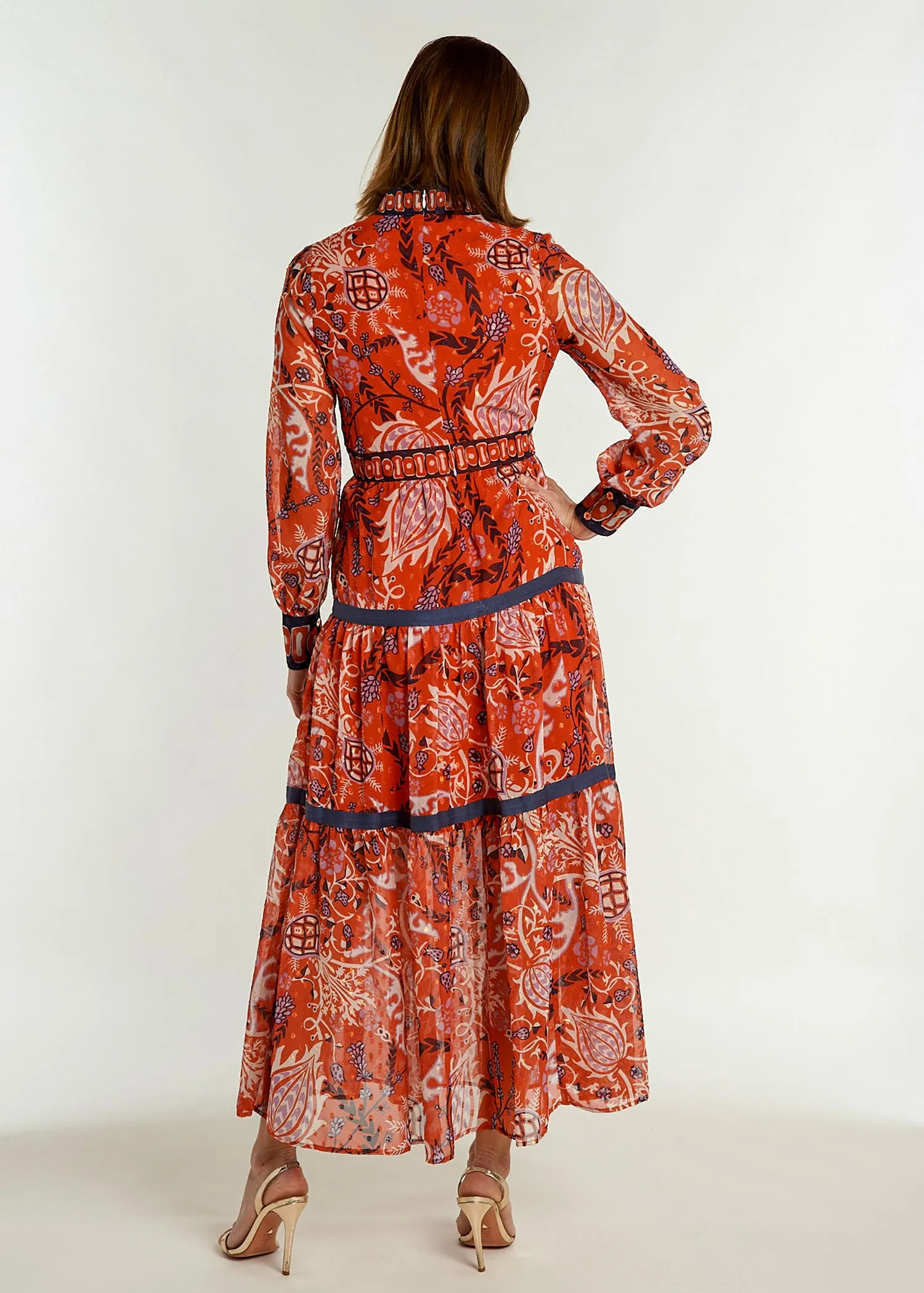 Annabelle Maxi - Frolic Fire