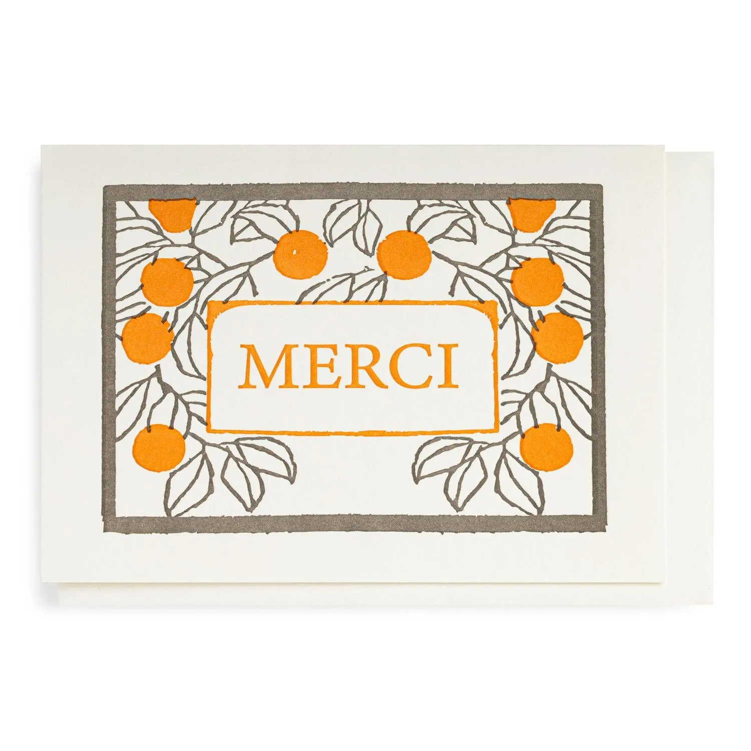 Archivist - Printed Card - Merci Oranges