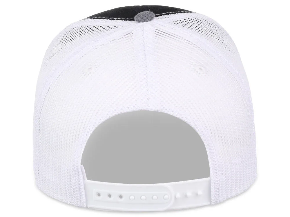 Atlantis Sonic Trucker Cap - Black/Grey/White