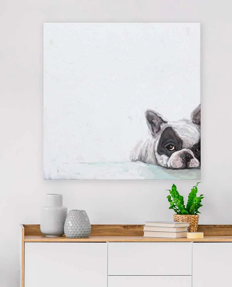 Best Friend - Nap Time Isn't Over Canvas Wall Art