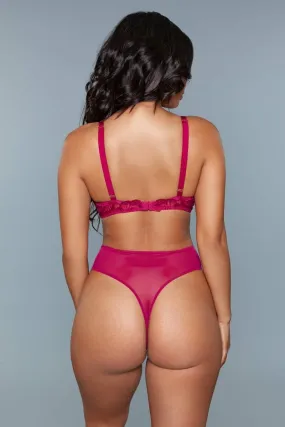 BeWicked cutout 1950 Annabelle Bodysuit