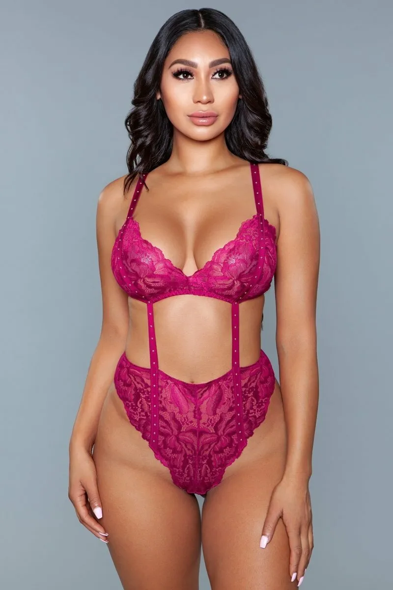 BeWicked cutout 1950 Annabelle Bodysuit