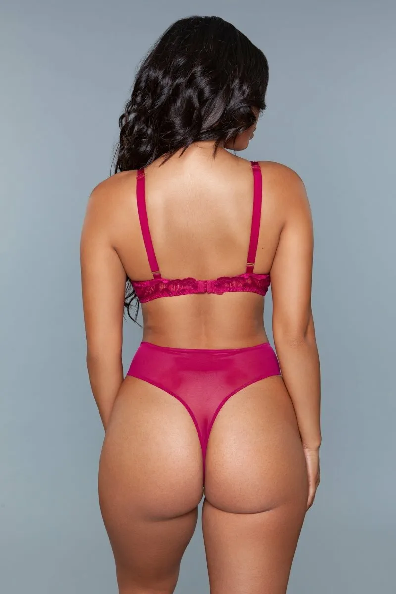BeWicked cutout 1950 Annabelle Bodysuit