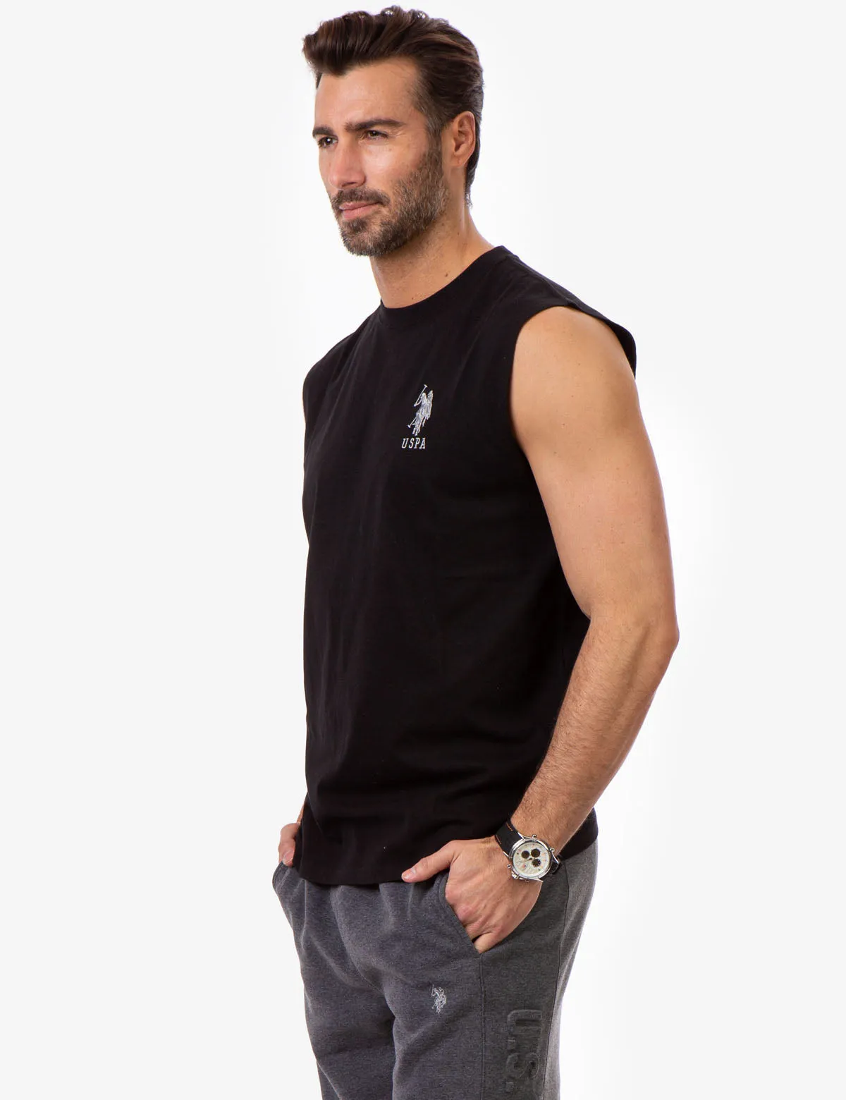 BIG LOGO MUSCLE TANK
