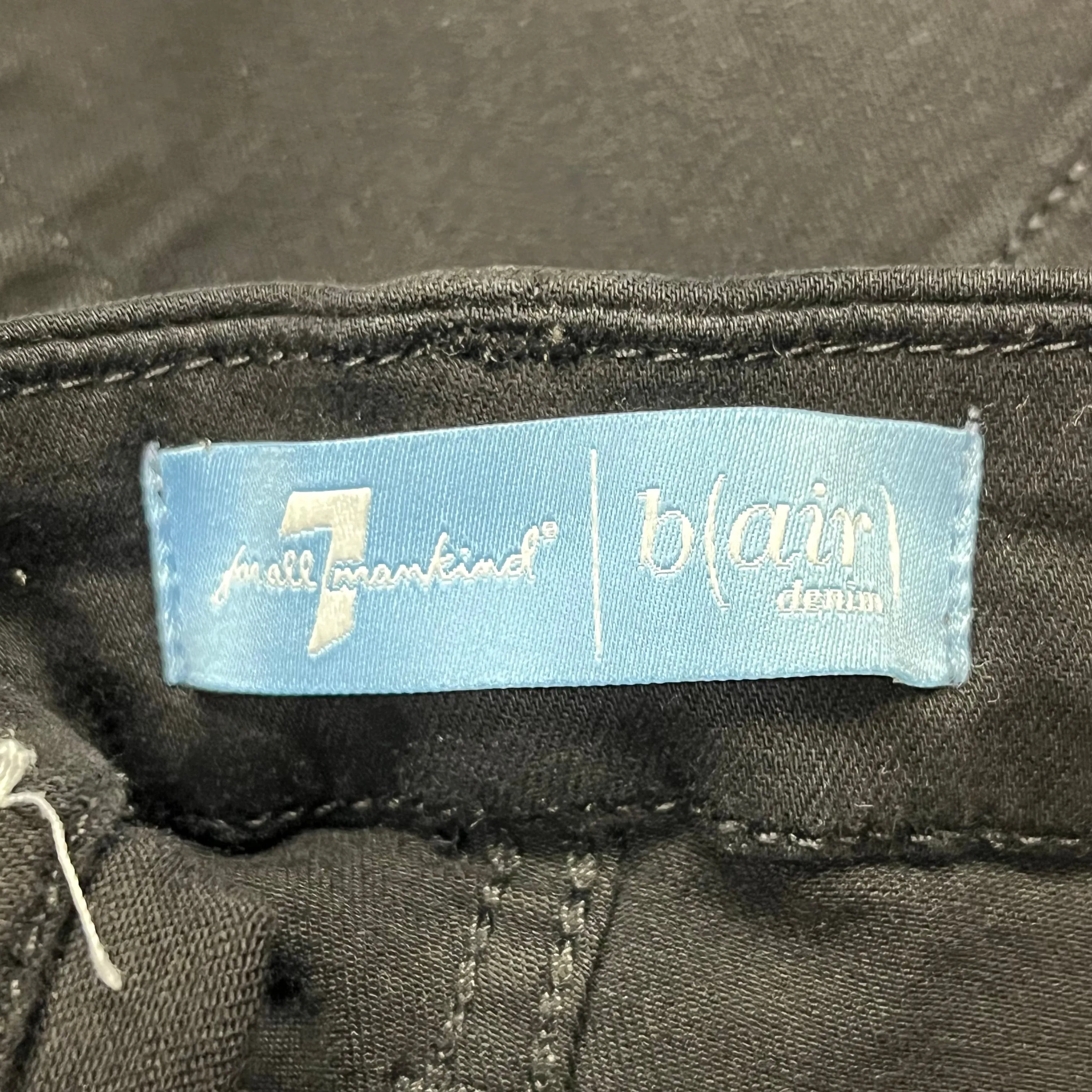Black Red Jeans Straight By 7 For All Mankind, Size: 8