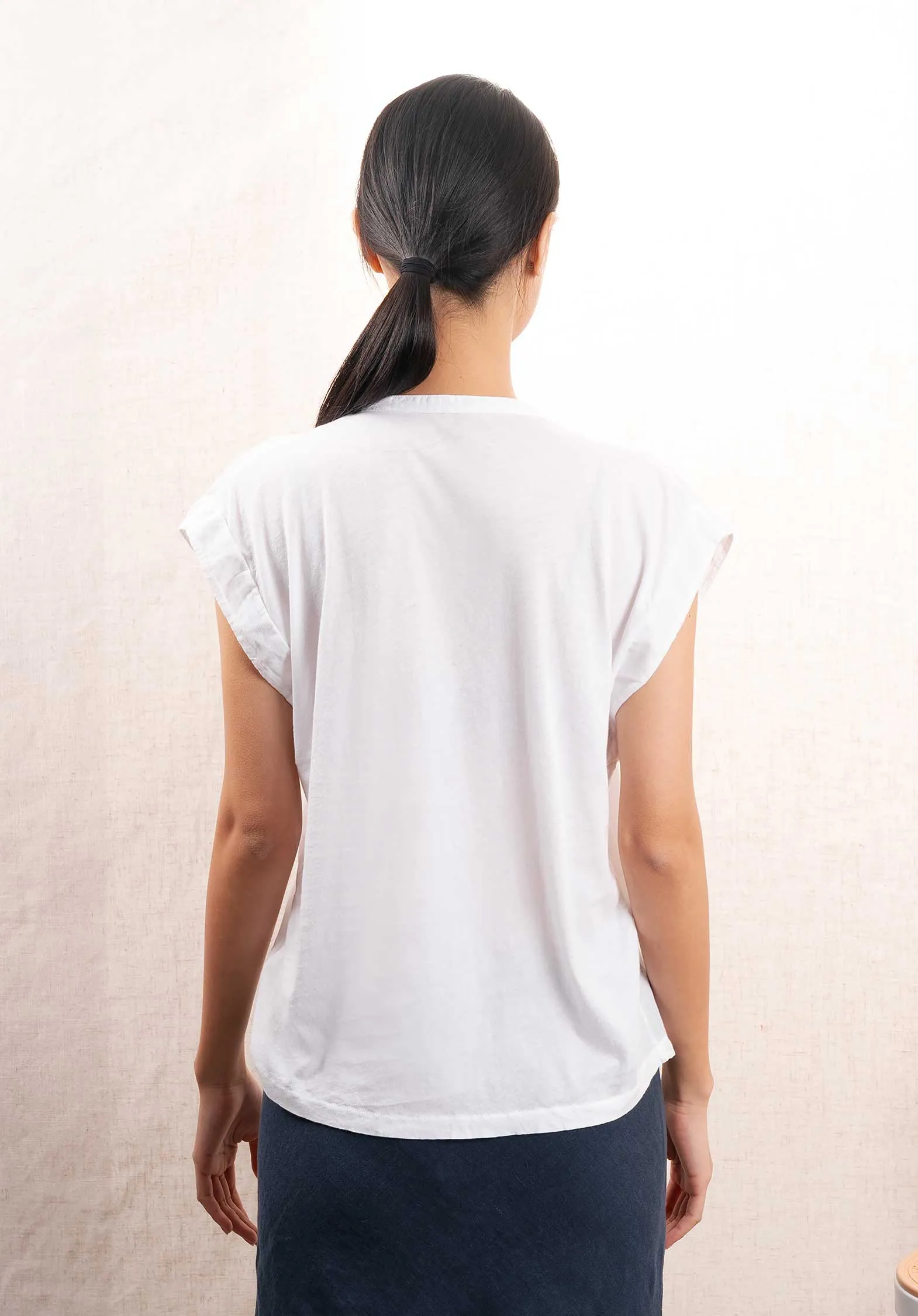 Blouse Teary Bbth501 01-White