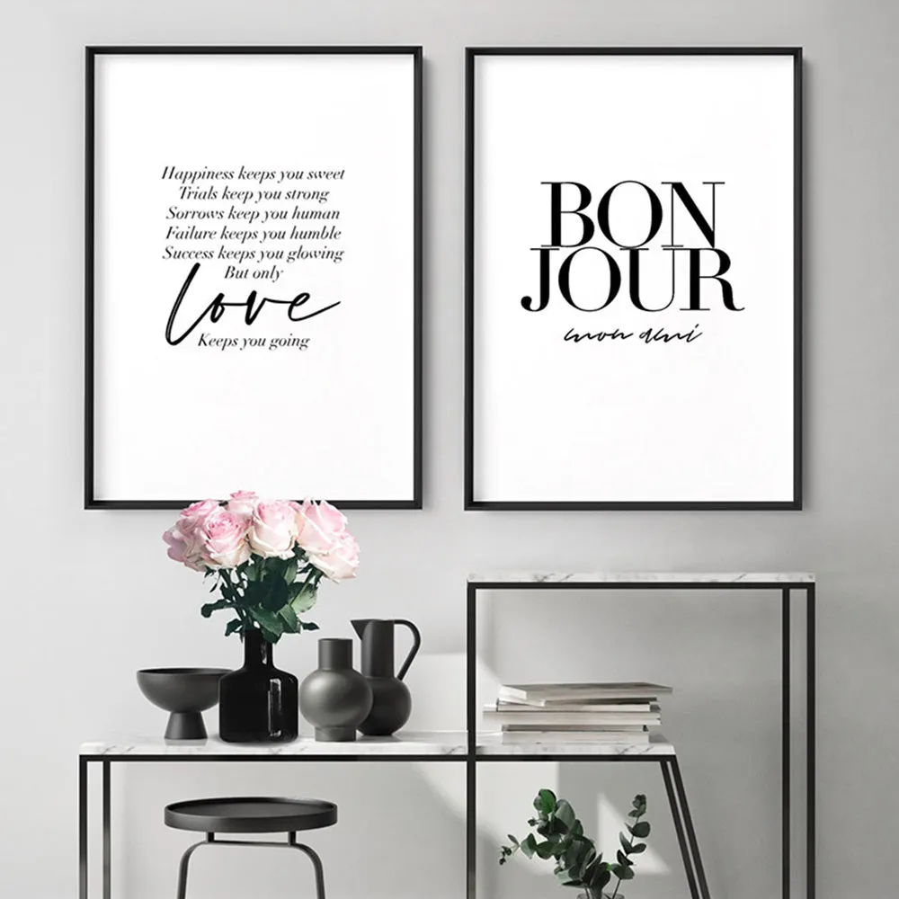 Bonjour, Mon Ami - Art Print
