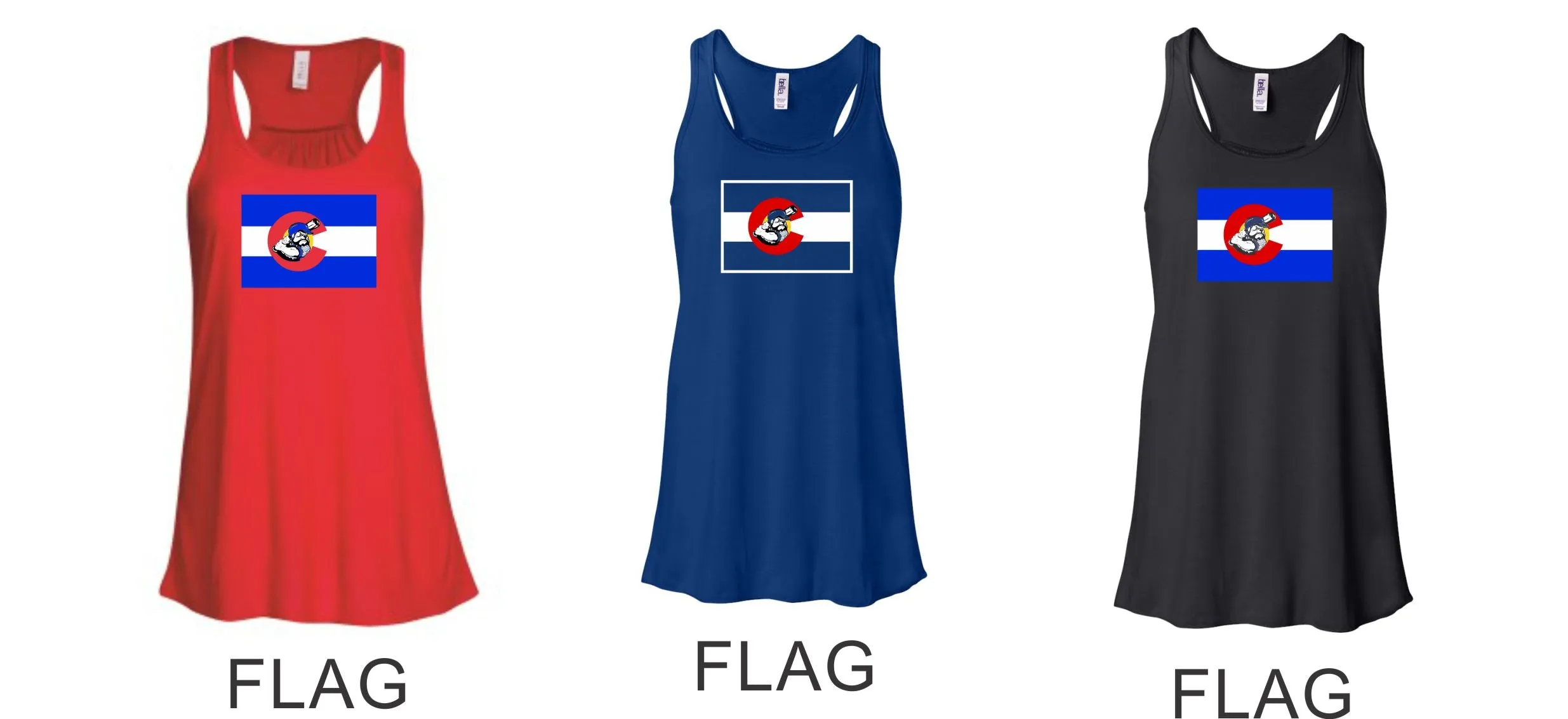 Bulldawgs Flowy Tank- 4 designs- Matte or Glitter