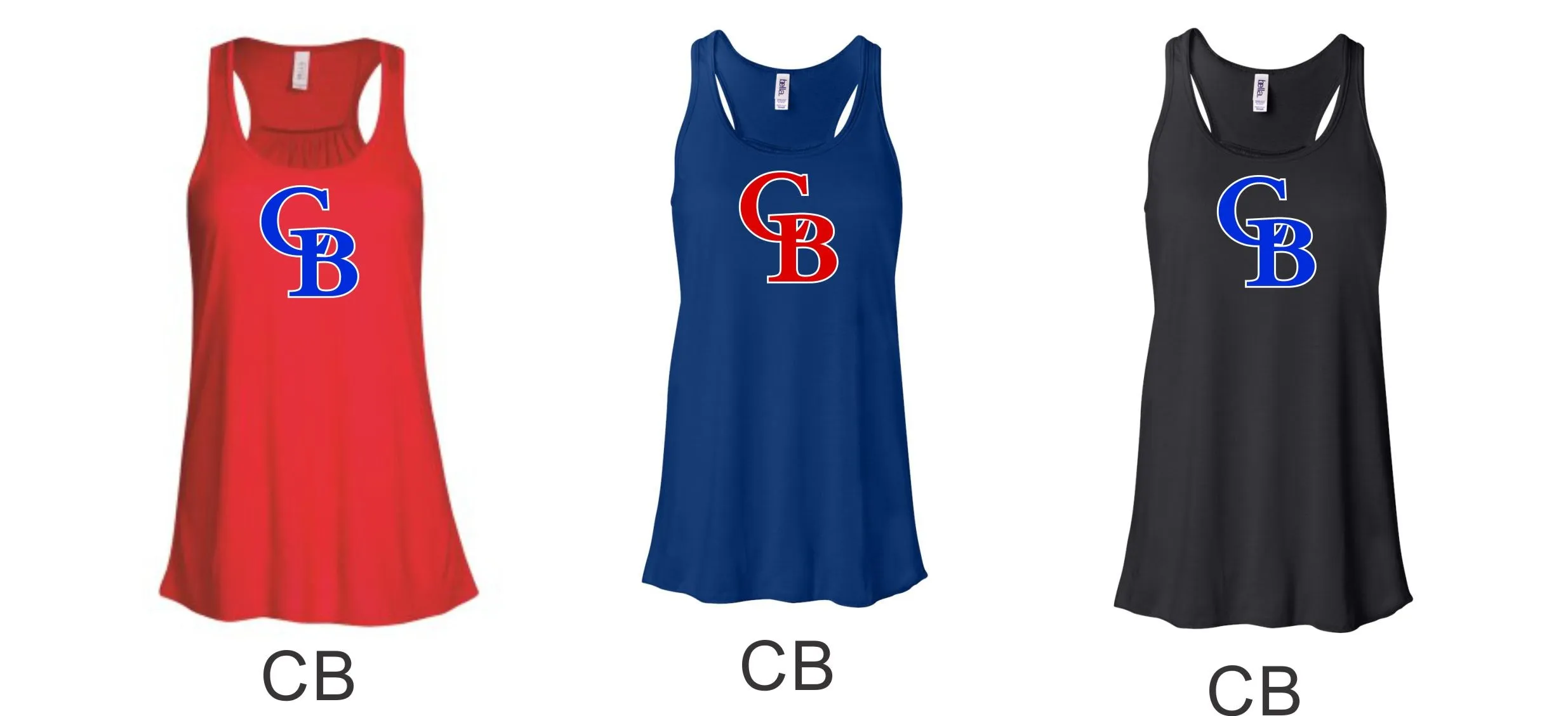 Bulldawgs Flowy Tank- 4 designs- Matte or Glitter