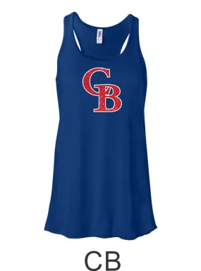 Bulldawgs Flowy Tank- 4 designs- Matte or Glitter