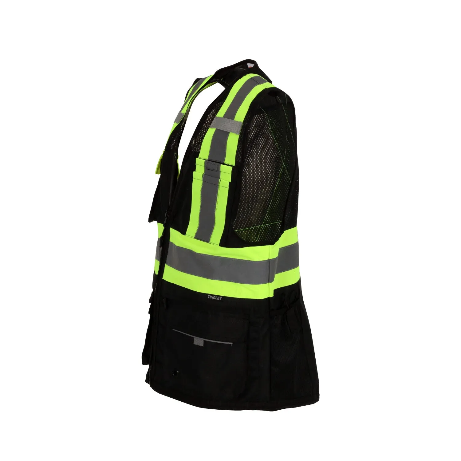 Class 1 Heavy Duty X-Back Surveyor Vest