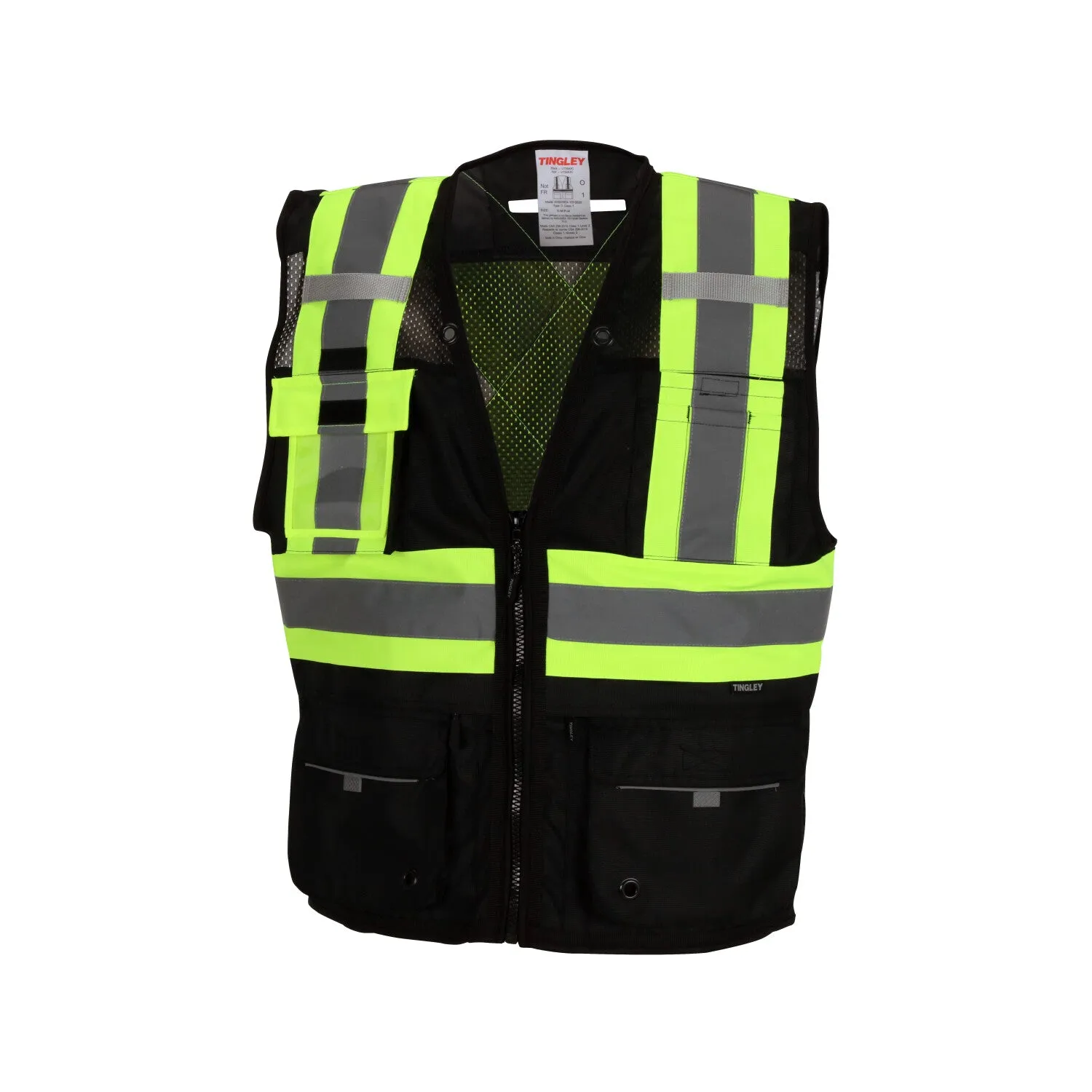 Class 1 Heavy Duty X-Back Surveyor Vest