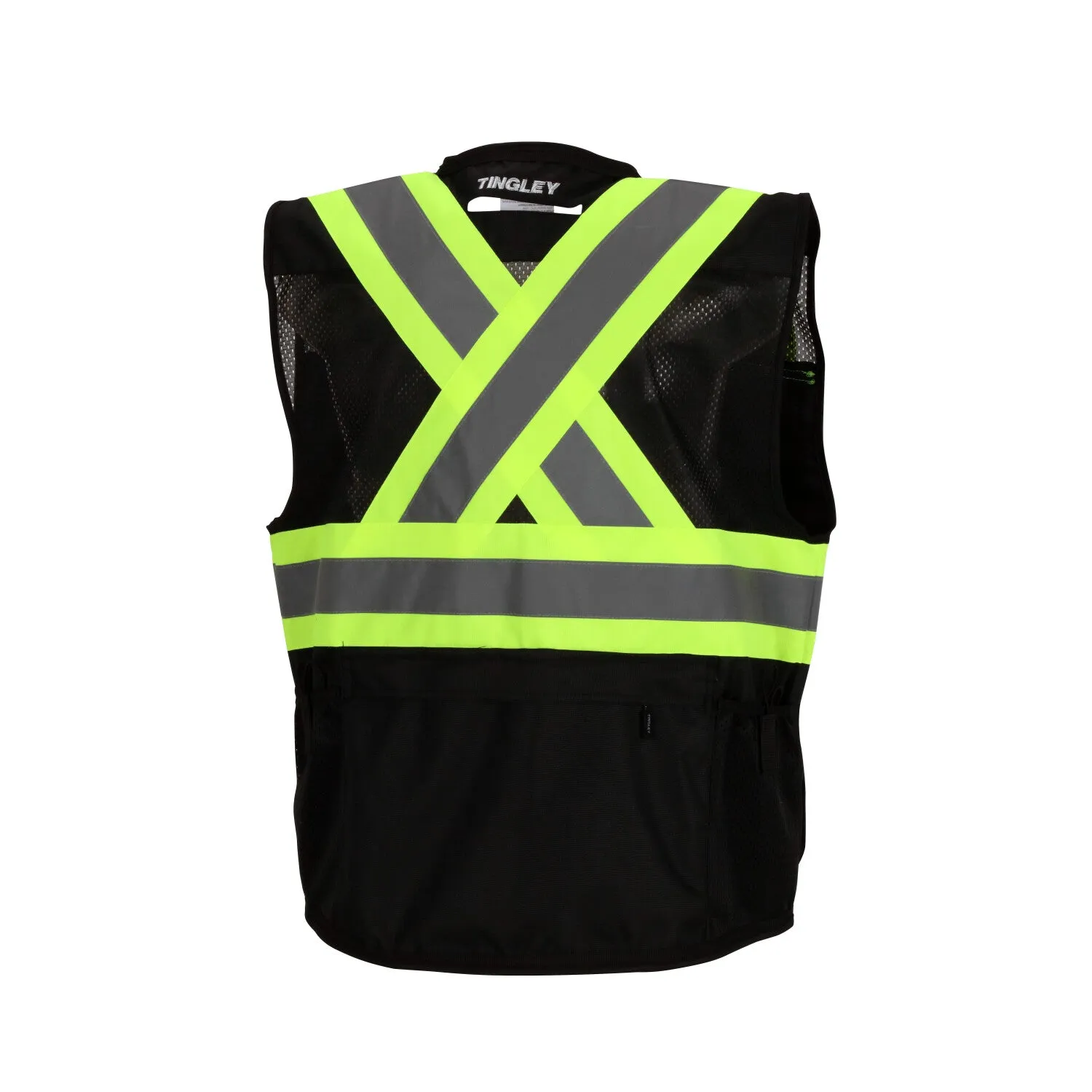 Class 1 Heavy Duty X-Back Surveyor Vest