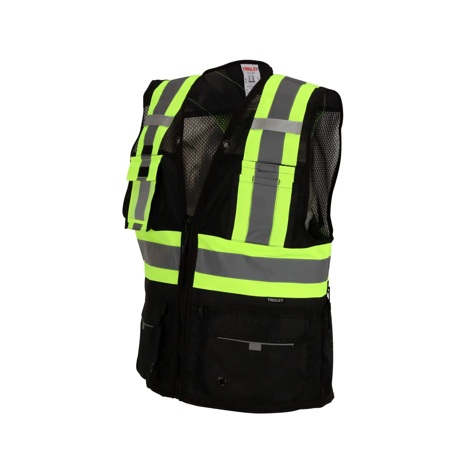 Class 1 Heavy Duty X-Back Surveyor Vest