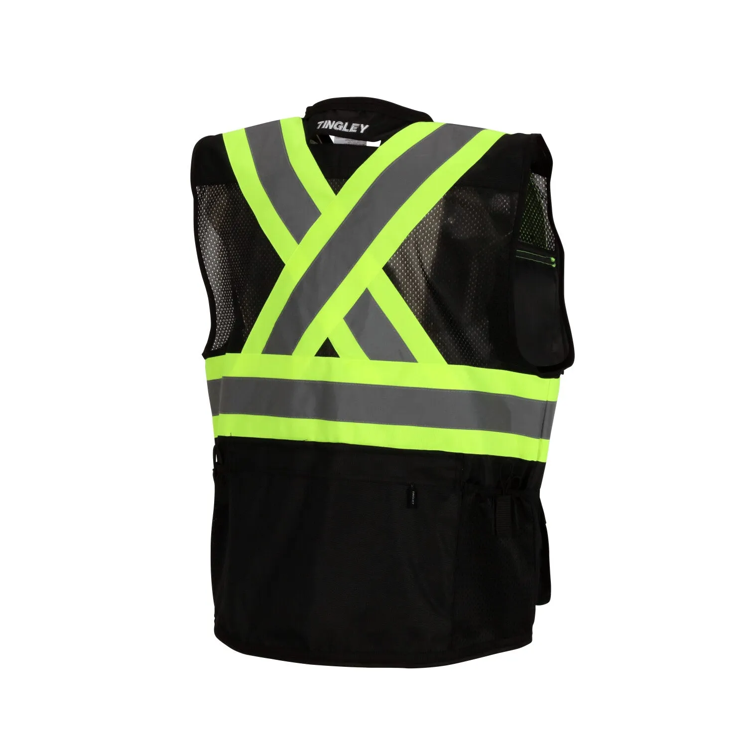 Class 1 Heavy Duty X-Back Surveyor Vest