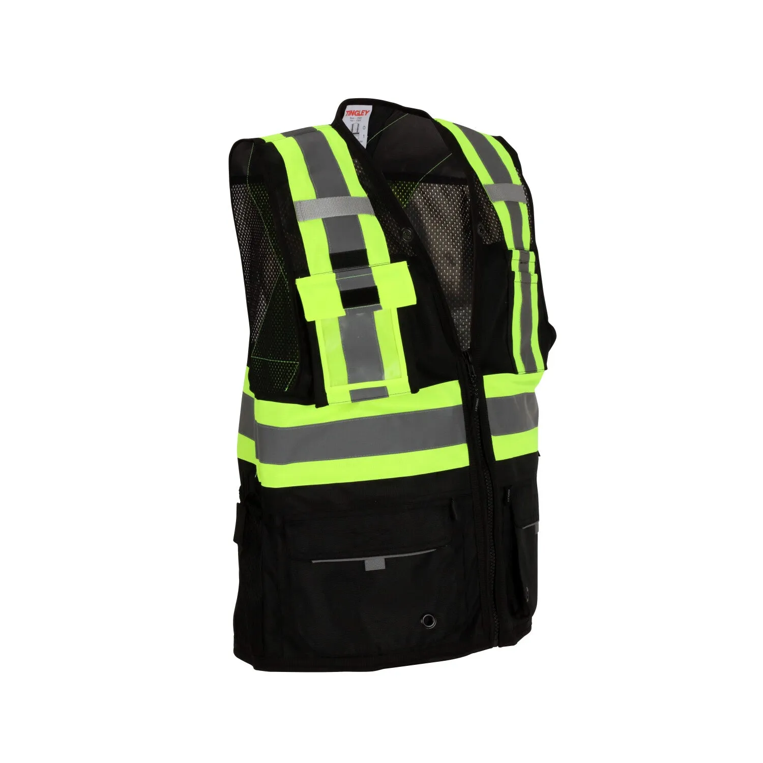 Class 1 Heavy Duty X-Back Surveyor Vest