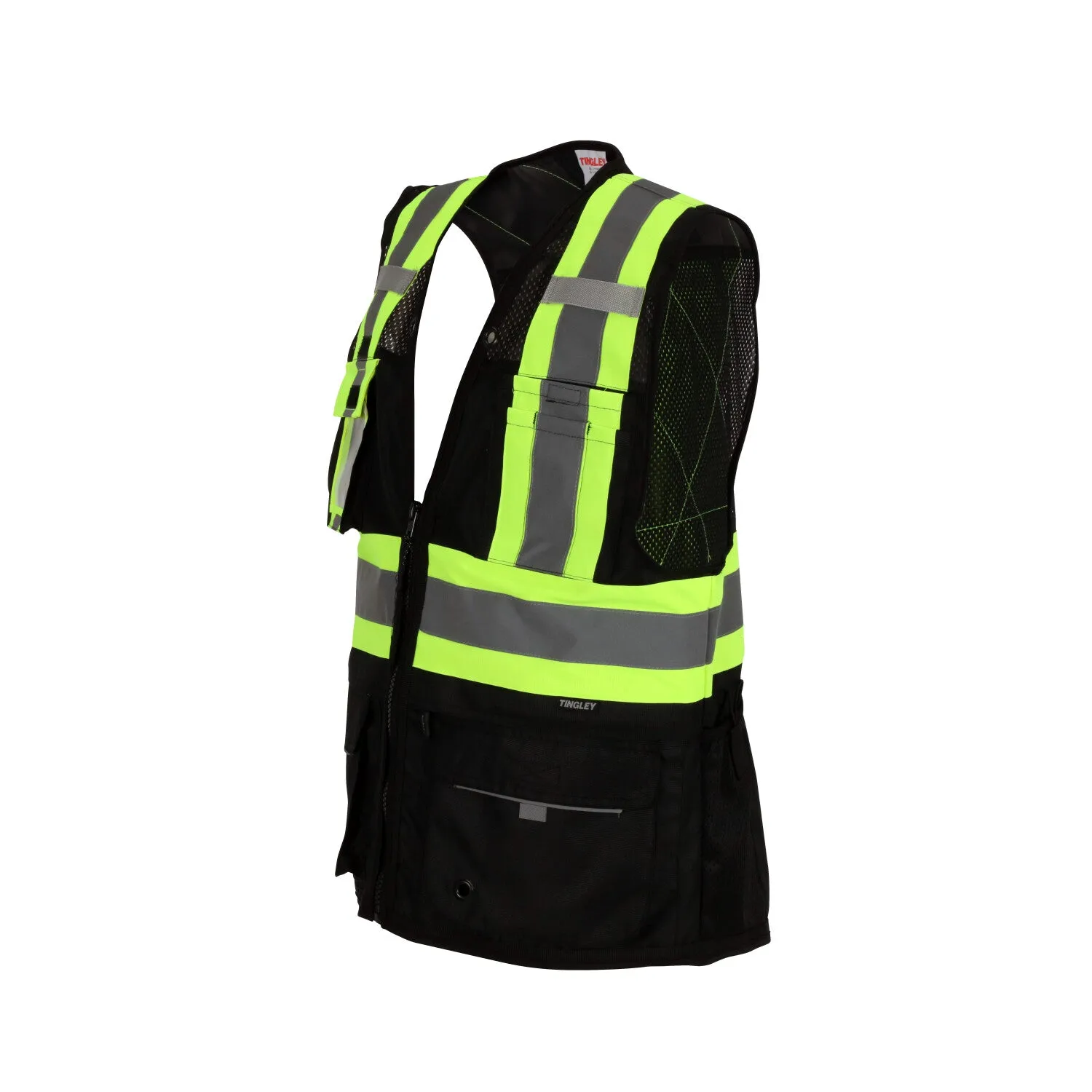 Class 1 Heavy Duty X-Back Surveyor Vest