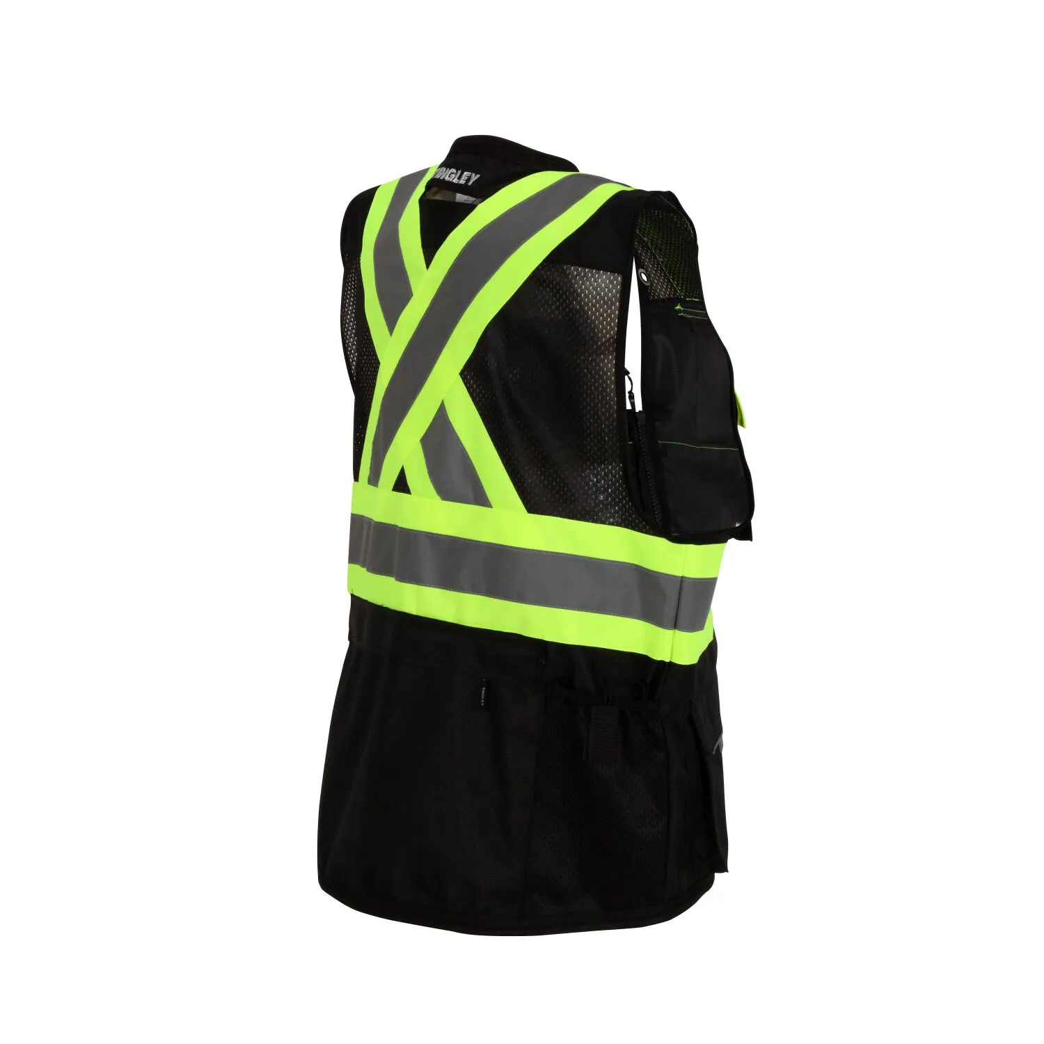 Class 1 Heavy Duty X-Back Surveyor Vest