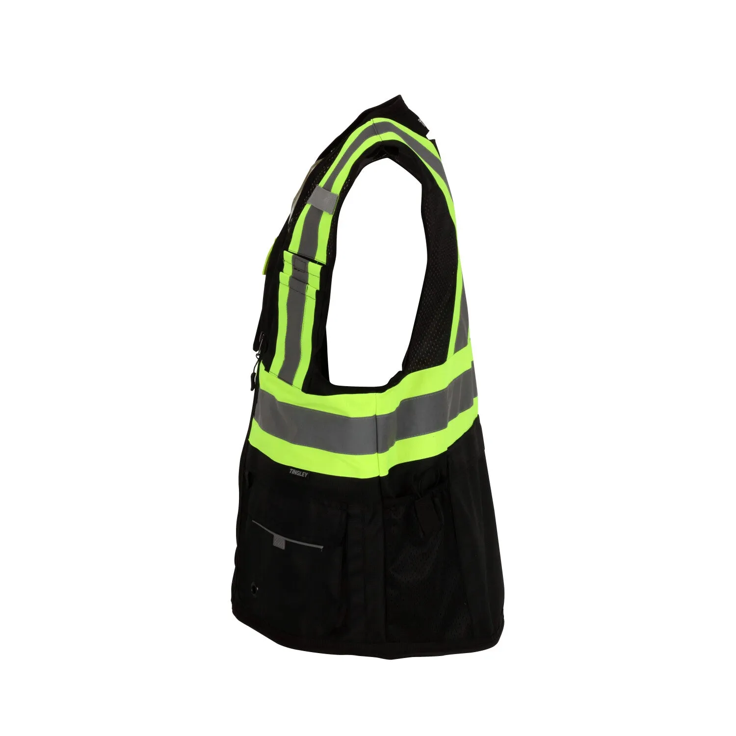 Class 1 Heavy Duty X-Back Surveyor Vest
