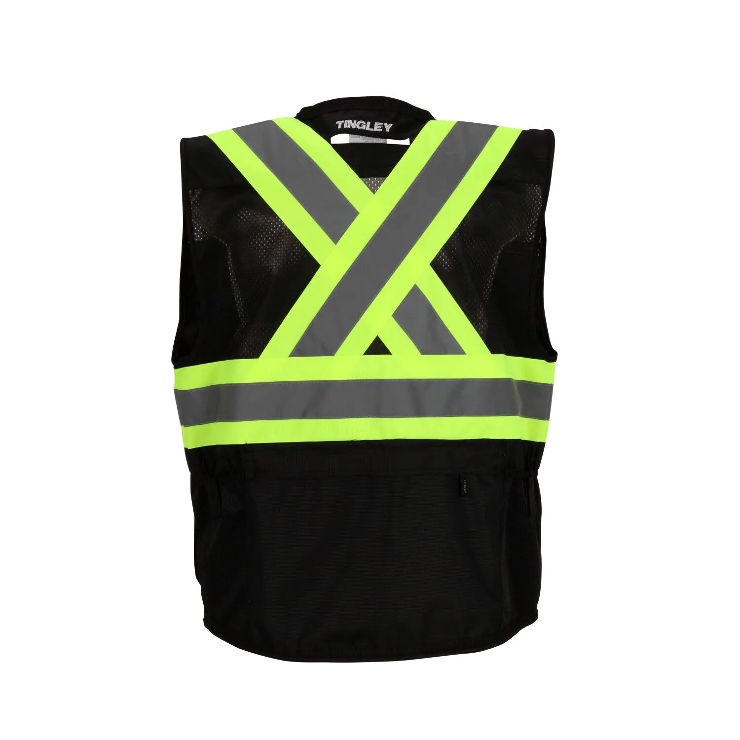 Class 1 Heavy Duty X-Back Surveyor Vest