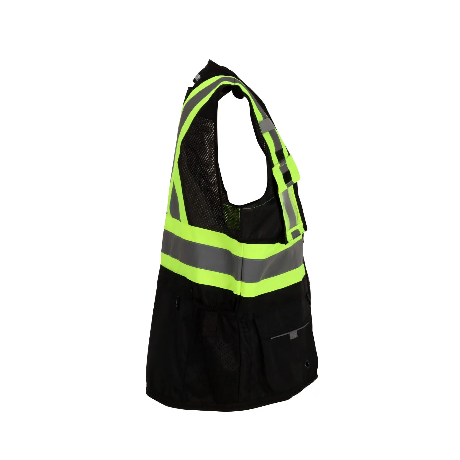 Class 1 Heavy Duty X-Back Surveyor Vest