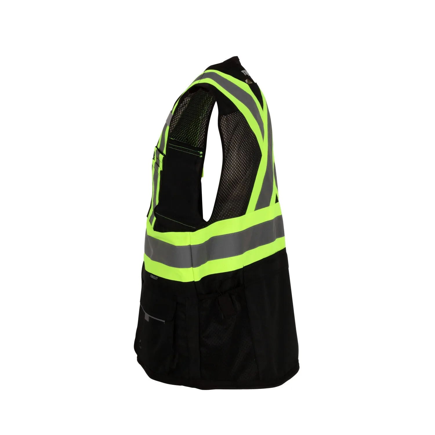 Class 1 Heavy Duty X-Back Surveyor Vest