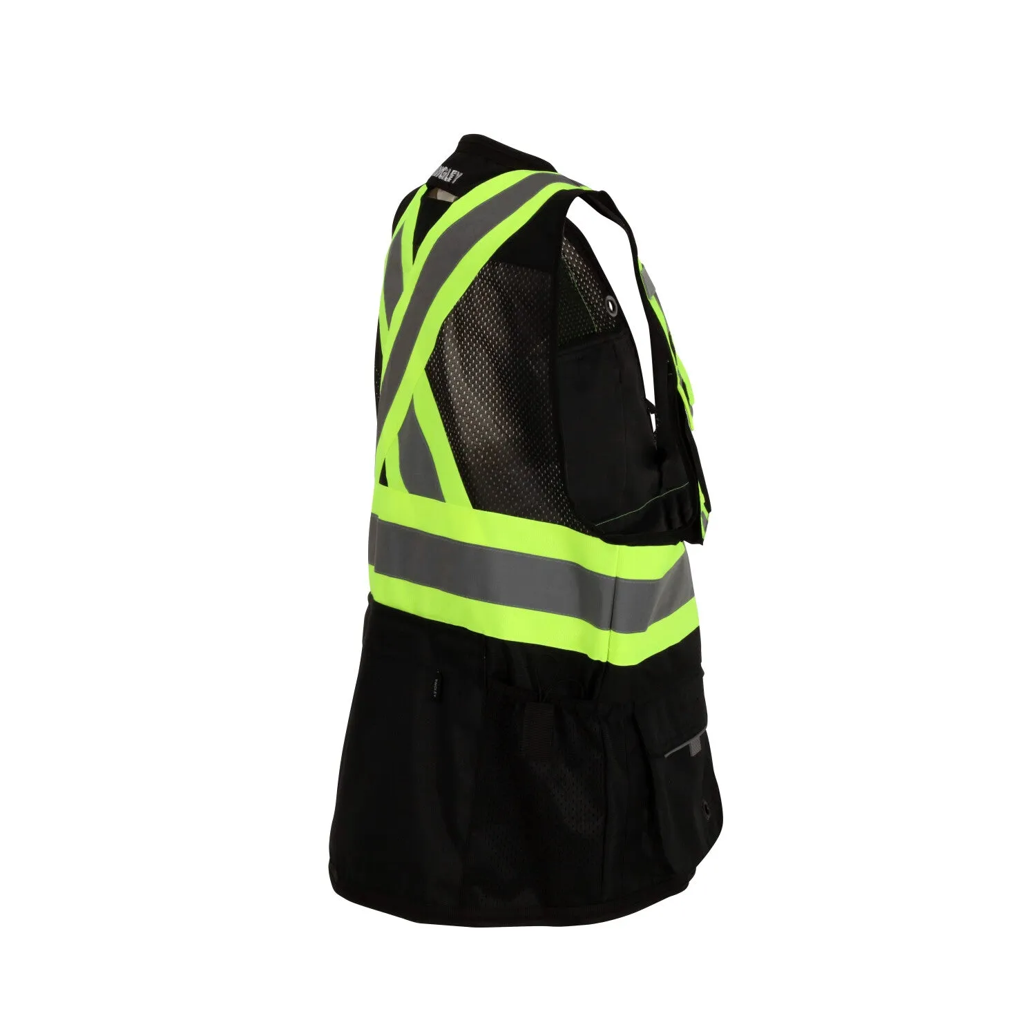 Class 1 Heavy Duty X-Back Surveyor Vest