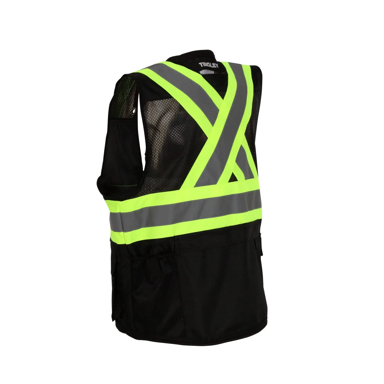 Class 1 Heavy Duty X-Back Surveyor Vest