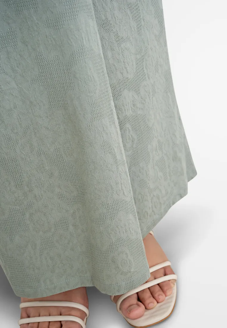 Elmiya Oriental Pre-Raya Embroidery Kurung Set