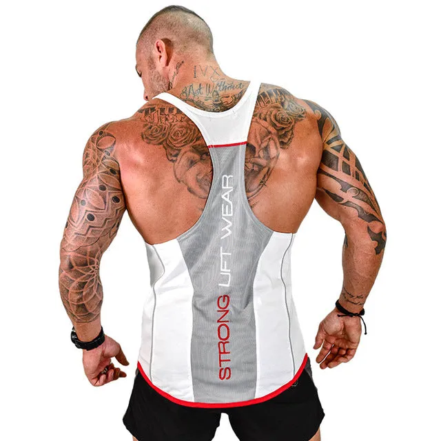 Fitness Bodybuilding sleeveless shirt