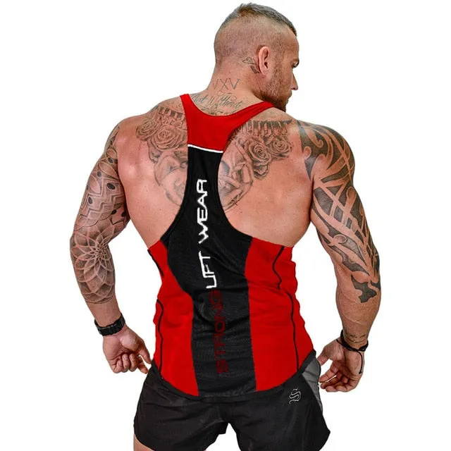 Fitness Bodybuilding sleeveless shirt