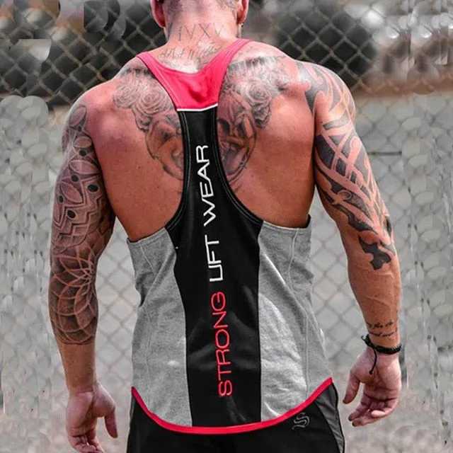 Fitness Bodybuilding sleeveless shirt