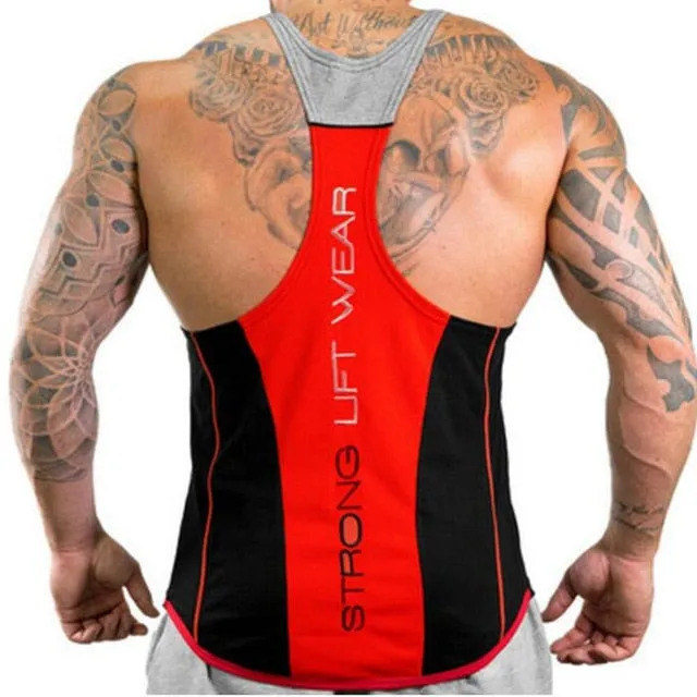 Fitness Bodybuilding sleeveless shirt