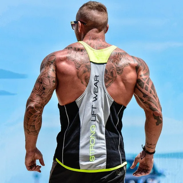 Fitness Bodybuilding sleeveless shirt
