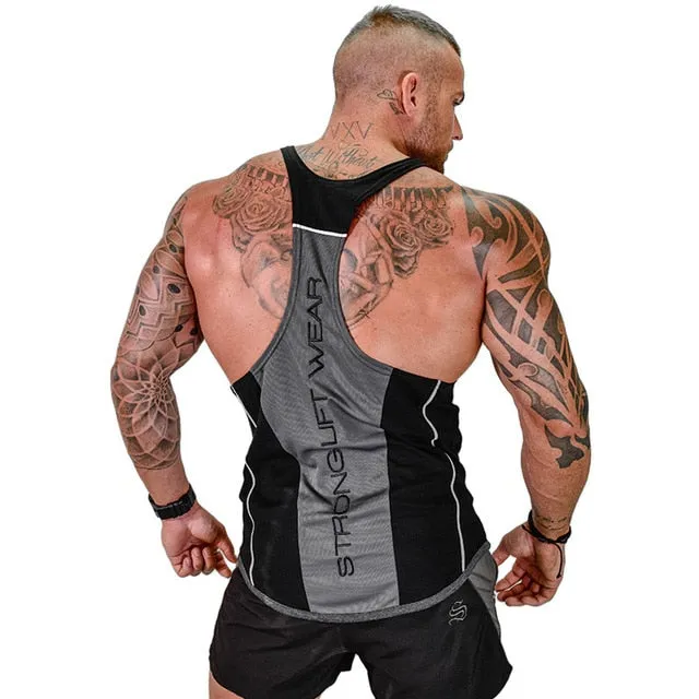 Fitness Bodybuilding sleeveless shirt